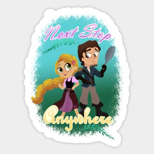 Tangled: Next Stop, Anywhere Sticker